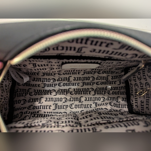 Juicy Couture Black and White Bowler Bag - Picture 8 of 9